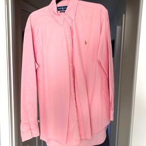 Ralph Lauren Pink Dress Shirt 15.5 34/35
